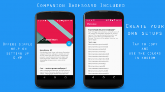 Chameleon Live Wallpaper KLWP screenshot 1