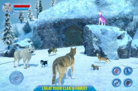 arctische wolf sim 3D screenshot 4