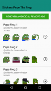 Figurinhas Pepe the Frog -  Stickers WastickerApps screenshot 1