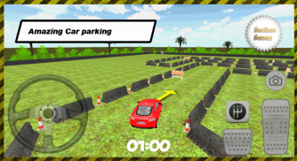 स्पोर्ट्स कार पार्किंग 3 डी screenshot 7