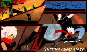 Stickman Quest) screenshot 1