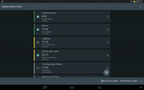 Despertador - calendário, cíclico e temporizador screenshot 5