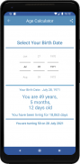 AgeCalculator - What is my Age screenshot 4