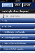 U of T Trauma Protocols screenshot 2