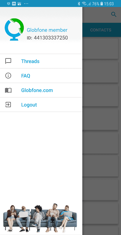Globfone SMS Messenger APK Aptoide