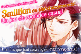 Otome games(jeux) en français - Romance Illégale screenshot 1