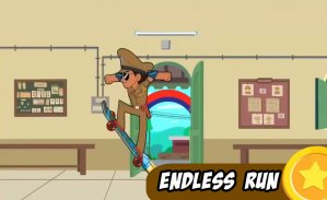 Subway Little Singham Skateboard 🛹 - Endless Run screenshot 1