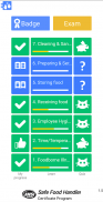 Food Handler Certificate screenshot 1