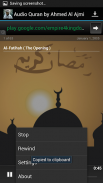 Audio Quran by Ahmed Al Ajmi screenshot 3