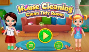 House Cleaning Clean Tidy Room -Cleanup Game 2019 screenshot 0