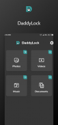 DaddyLock - Photo, Video, Audio & Document Locker screenshot 5