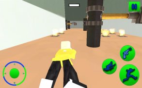 Crazy Blocky Prison Run Escape : Epic Jail Break screenshot 1