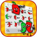 Fun Chili Emoji Stickers Icon