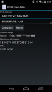 CIDR Calculator screenshot 2