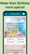 Happy Birthday Wishes & Status screenshot 6