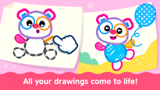 Bini Toddler Coloring Games! screenshot 0