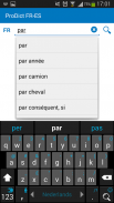 French - Spanish dictionary screenshot 7