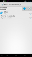 Root Call SMS Manager screenshot 1