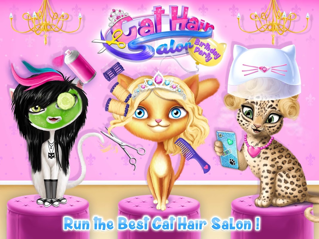 Cat Hair Salon Birthday Party - Загрузить APK для Android | Aptoide