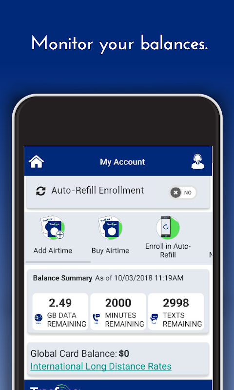 tracfone auto refill