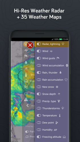 Windy.com - Weather Radar, Satellite and Forecast screenshot 3