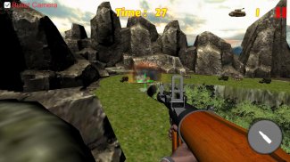 Tanque tiro sniper jogo screenshot 2