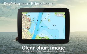 Vaarkaart Friese Meren screenshot 1