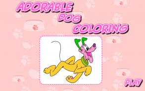 Coloring Adorable Dog screenshot 5