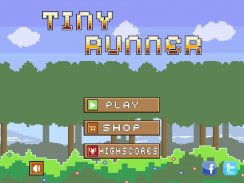 Tiny Runner -- endless running game screenshot 0