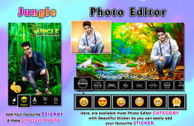 Jungle Photo Editor screenshot 0