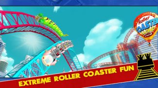 Roller coaster 3D screenshot 1