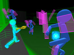 Çöp Adam Neon Gun savaşçıları screenshot 8