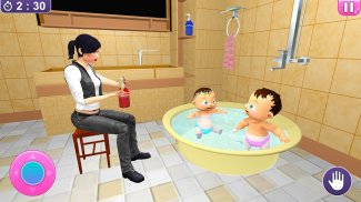 Real Twins Baby Simulator 3D screenshot 5