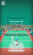 Mini Tennis tournament : sport game screenshot 1