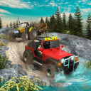 Offroad Long Trailer Truck Sim - Jeep Prado Games Icon