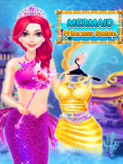 Mermaid Princess Fashion Doll Makeup Salon screenshot 4