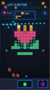 Brick Breaker: hip hop pieno di neon! Palla mostro screenshot 2