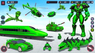 Animal Crocodile Robot Games screenshot 5
