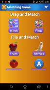 Kids Learning with Memory Game screenshot 0
