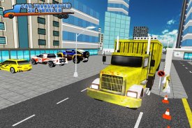 Car Transporter 3D Trailer Sim screenshot 2