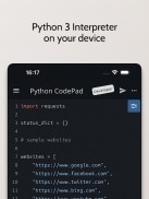 Python Code-Pad - Compiler&IDE screenshot 11