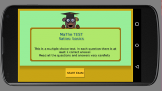 Math Test - Ratios screenshot 1