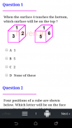 Aptitude Quiz - Cubes and Dice screenshot 5