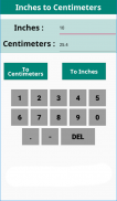 Inches to Centimeters screenshot 1
