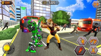 Scary Lion Crime City Attack screenshot 0