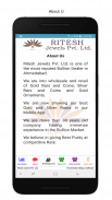 Ritesh Jewels - Ahmedabad Bullion Live Rates screenshot 2