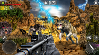 Wolf Hunter Game Hunting Clash screenshot 1