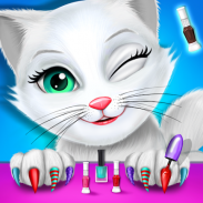 Kitty Nail Salon Daycare Cute screenshot 5