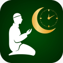 Salat Islam Prayer + Qibla Direction Icon