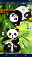 Panda Kawaii Live Wallpaper screenshot 1